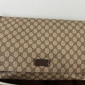 Gucci plus diaper bag